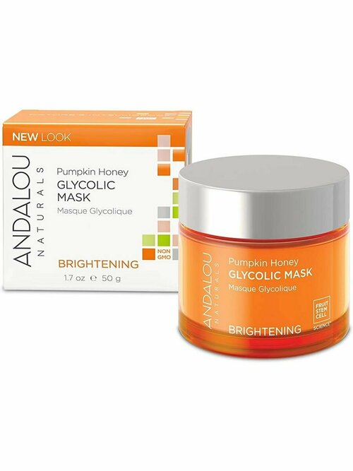 Andalou Naturals, Маска-пиллинг для лица с гликолевой кислотой, 50 мл