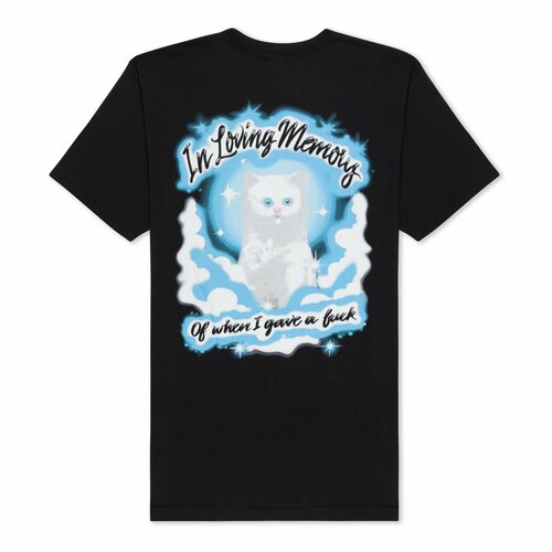 Футболка RIPNDIP, размер M, черный толстовка ripndip силуэт прямой средней длины размер m черный