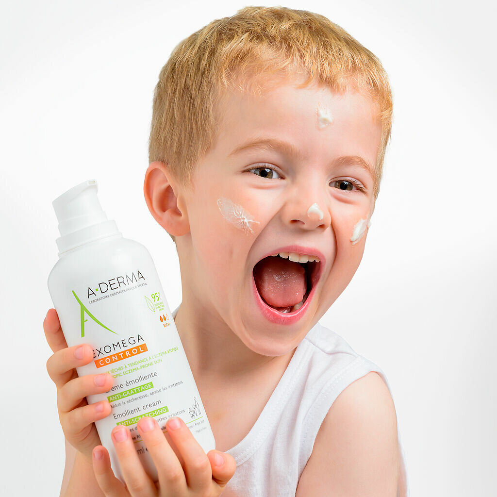 Смягчающий крем для лица и тела A-derma exomega control 400 мл - фото №14