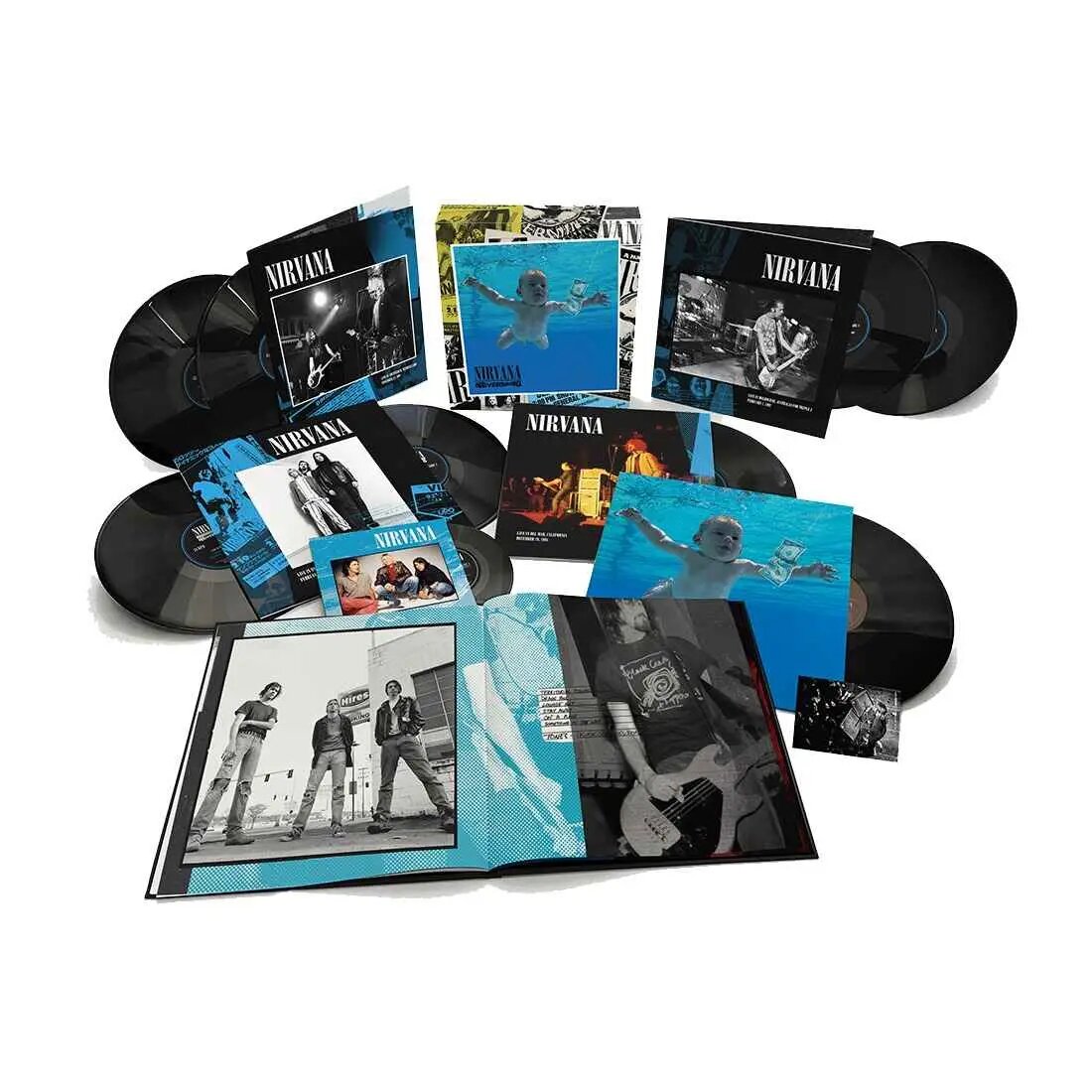 NIRVANA - NEVERMIND (8LP 30th anniversary edition) виниловая пластинка