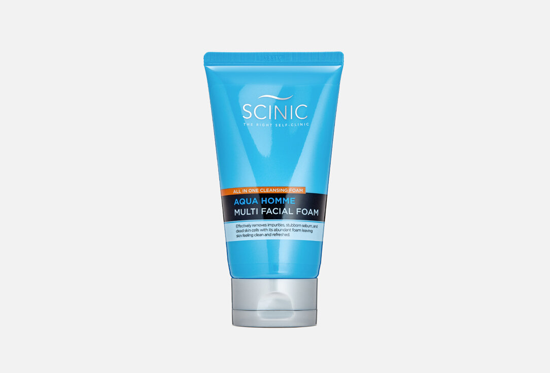 Очищающая пенка для мужчин SCINIC, Aqua Homme Multi Facial Foam 150мл