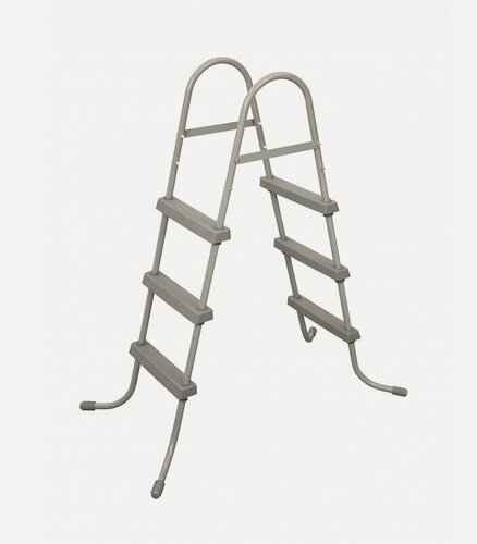 Изображение товара Лестница для бассейна Bestway 58335, противоскользящие накладки, 3 ступени