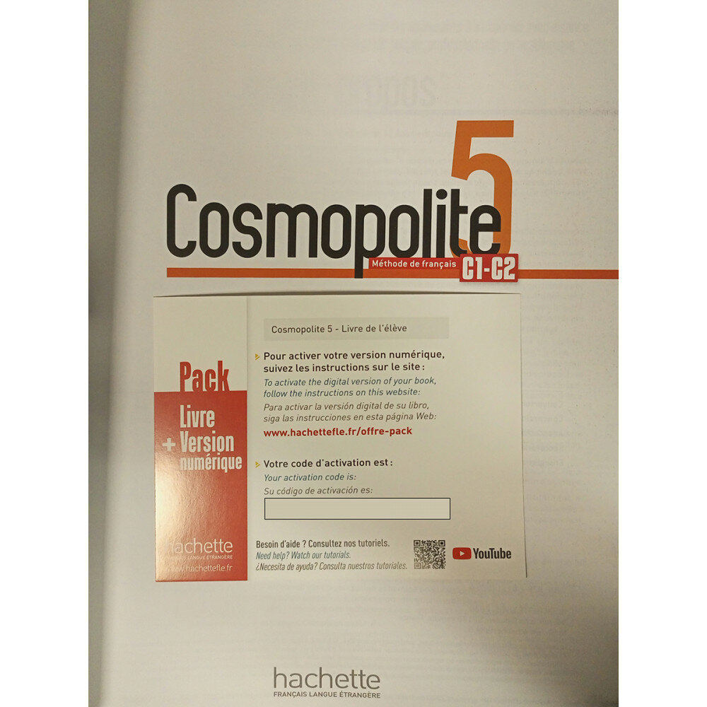 Cosmopolite 5 - Pack Livre de l'eleve + Version num?rique - фото №5