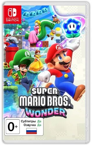 Игра Super Mario Bros. Wonder [Nintendo Switch, русская версия]