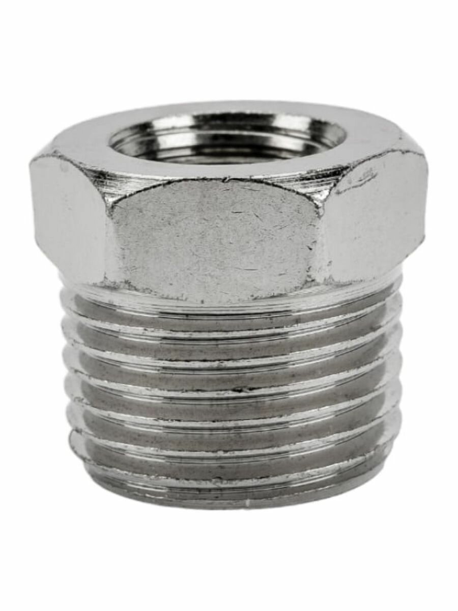 Соединение наружная резьба 1,2" внутренняя резьба 1,4" штуцер переходник ECO (AS-MT12/FT14)