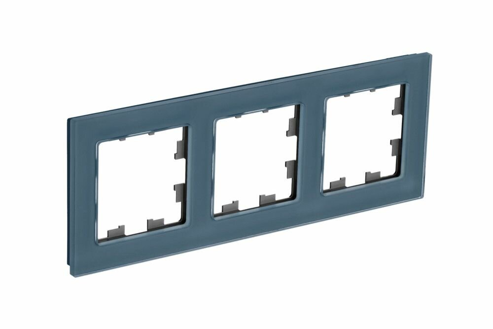 Systeme Electric AtlasDesign Nature Натуральное стекло Грифель Рамка 3-ая, Systeme Electric, арт.ATN360703