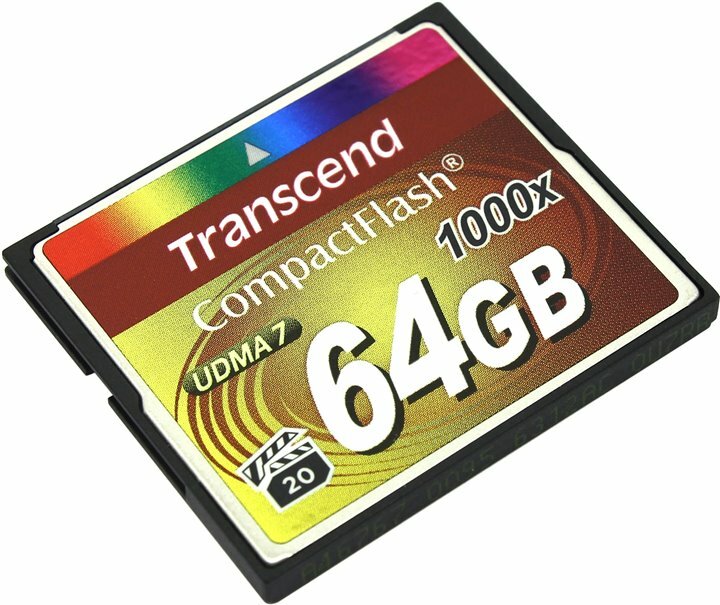 Карта памяти Transcend TS64GCF1000 64Gb