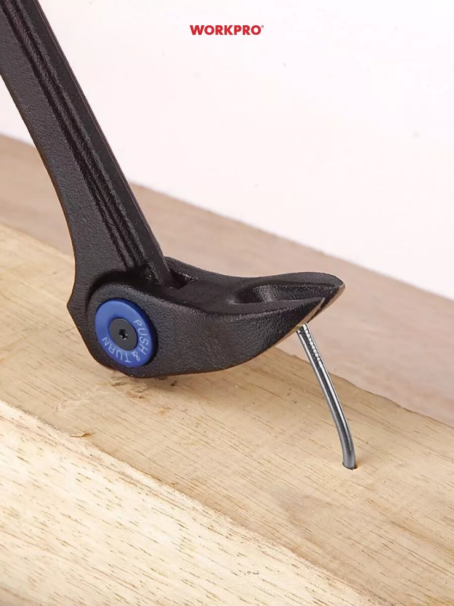 Монтировка-гвоздодер 200мм с поворотной головой WP245007, WORKPRO #WP245007 — фото 1