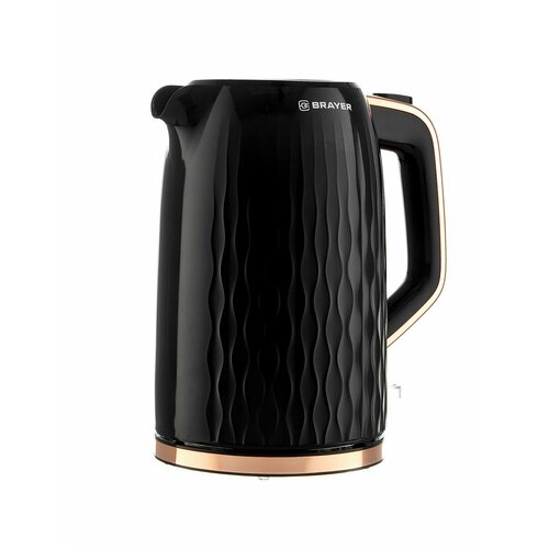 Чайник электрический Brayer BR1061 Strix 3000Вт 17л пластик черный 956800₽