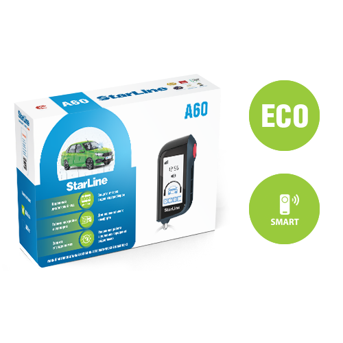 Автосигнализация StarLine A60 BT ECO 8150₽