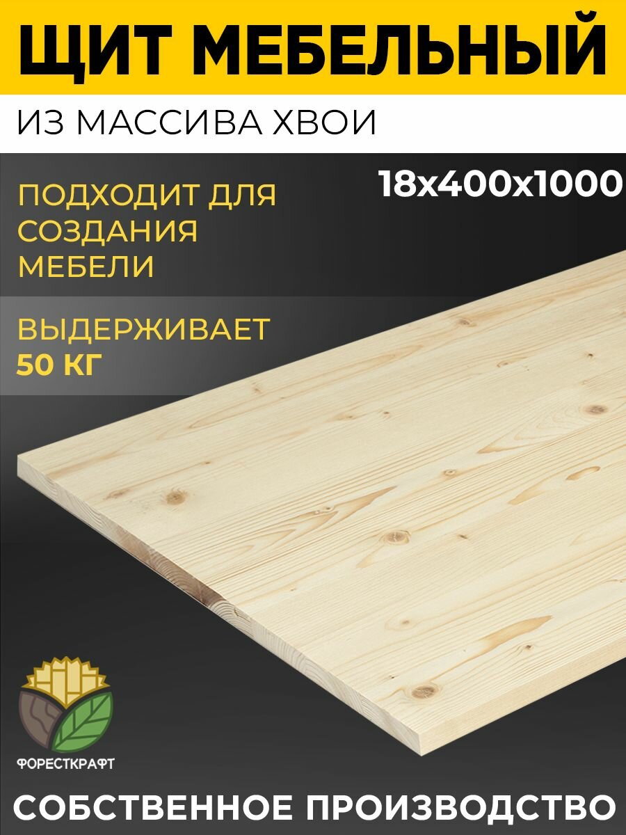 фото Мебельный щит 18х200х600