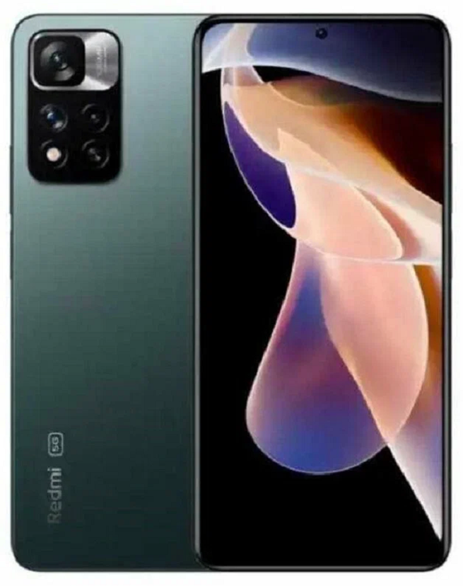 Смартфон Xiaomi Redmi Note 11 Pro 5G 6/128 ГБ CN, Dual nano SIM, зеленый луг — фото 1