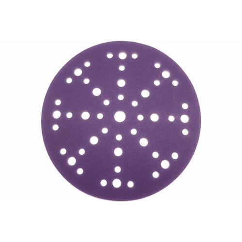 ABRAFORM Шлифовальный круг на липучке 5 шт SAPHIR 48+1 отв; D150mm; P240 AS5-150-49-P240