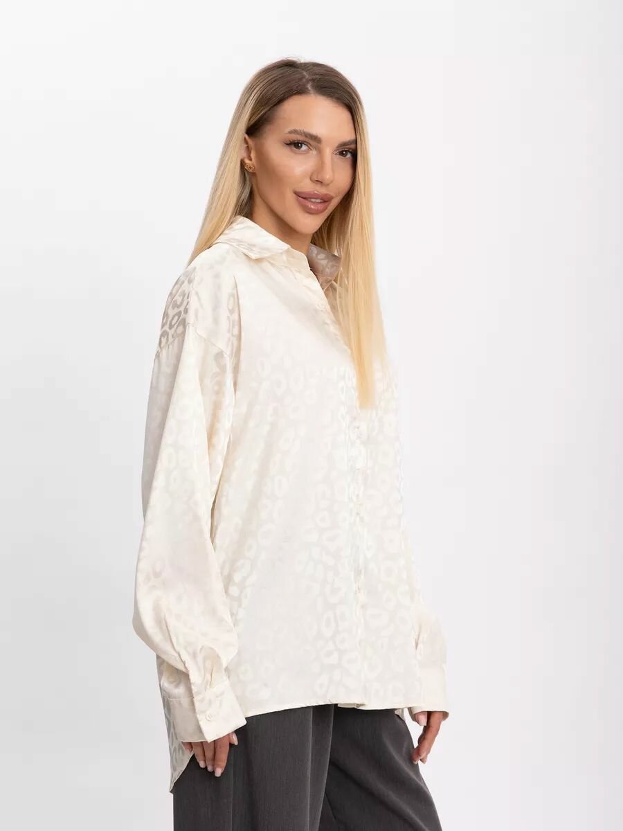 Блуза RM shopping Базовая коллекция, размер ONE SIZE, milk