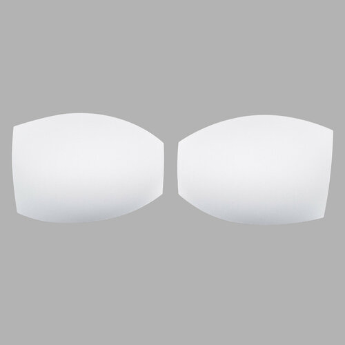 HN-50 Чашки для бюстгальтера треуг. с линией для притачивания бочка с равномер. наполнением, р.2 (70) Antynea (белый)