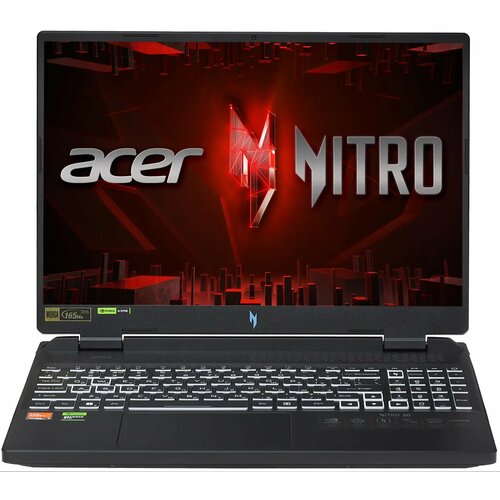 16 Ноутбук Acer Nitro 16 AN16-41-R5MW черный 37999900₽