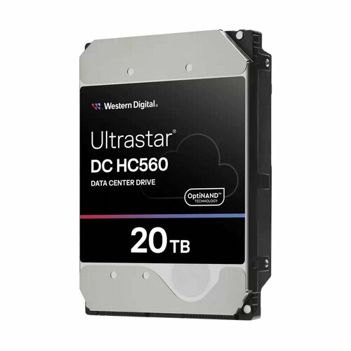 Western Digital Жесткий диск серверный Western Digital 35 20TB WD Ultrastar DC HC560 WUH722020BLE6L4 SATA 6Gbs 512 Mb 7200 rpm 0F38785 WUH722020BLE6L4 43330₽
