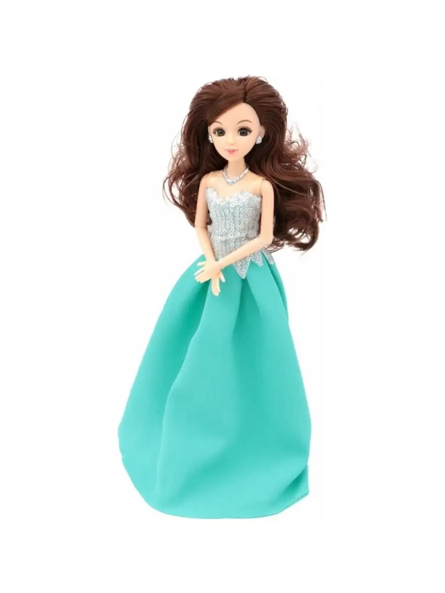 Кукла шарнирная Funky Toys Эмили в бальном платье, 29 см - фото №2