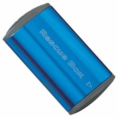 Велоаптечка Topeak Rescue Box TRB01 Цвет: Синий. 6 штук. Размер: 25х25 мм. Алюминиевый бокс.