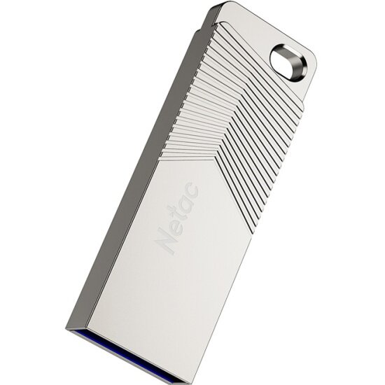 USB флешка Netac UM1 32Gb silver USB 3.2 (NT03UM1N-032G-32PN) — фото 1