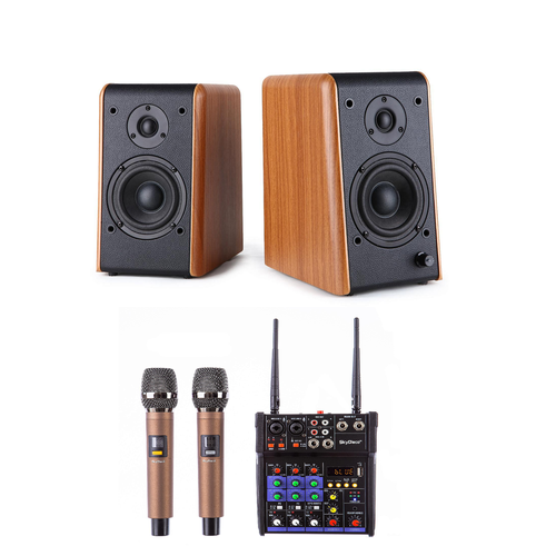 Онлайн караоке для дома с колонками SkyDisco UM-200 + B77BT