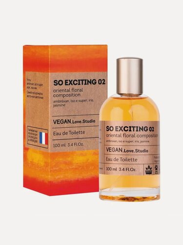 Изображение товара Vegan Love Studio So Exciting 02 (Molecules Escentric 02), вода туалетная, 100мл