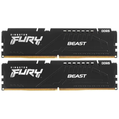 Комплект памяти DDR5 DIMM 32Gb (2x16Gb), 5600MHz Kingston (KF556C36BBEK2-32)