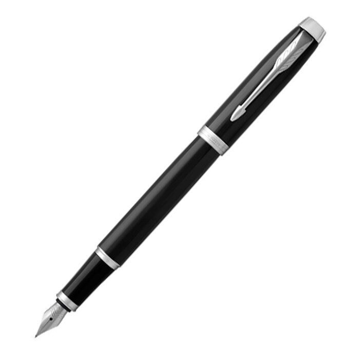 Ручка подарочная Parker IM Core - Black CT, перьевая ручка, F 1931644
