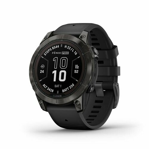Умные часы Garmin FENIX 7 PRO Sapphire solar carbon grey 105999₽