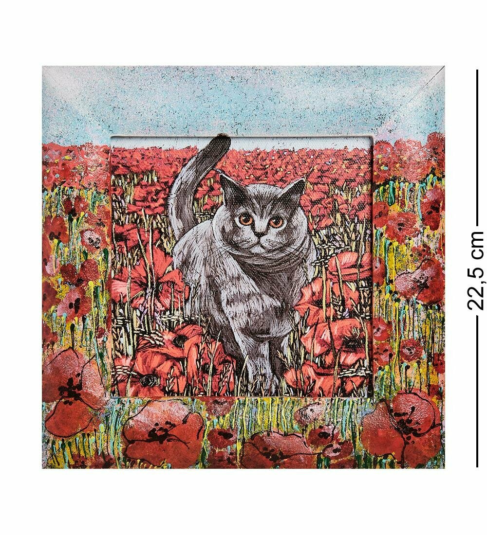 Жикле в раме Яркое лето 16х16 A2158937 Artangels  Холст  дерево  акриловые краски