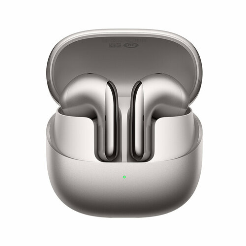 Наушники Xiaomi Buds5 шумоподавление беспроводное подключение Bluetooth 54 Серебро 18000₽