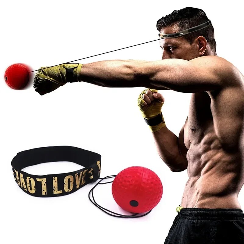 Боксерский скоростной мяч Boxing Reflex Ball — фото 1