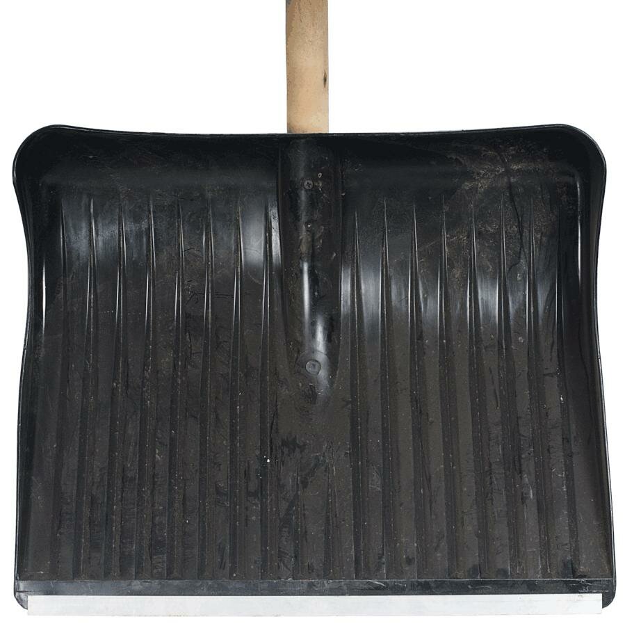 Лопата снеговая 360 460мм  пластм  дерев  черенок  ТНП  горыныч дуэт  AK10758