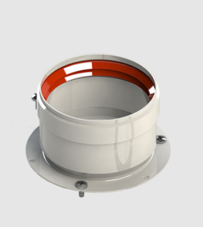 Адаптер для раздельной системы 60/100 D80-газоход (Baxi, Ariston) (арт. BX-001)