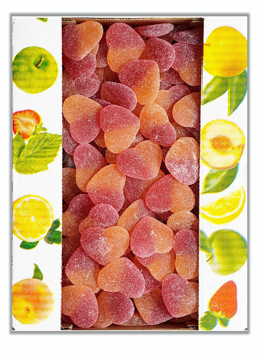 Азовская кондитерская фабрика / Мармелад жевательный "Сладкие сердечки" 1кг