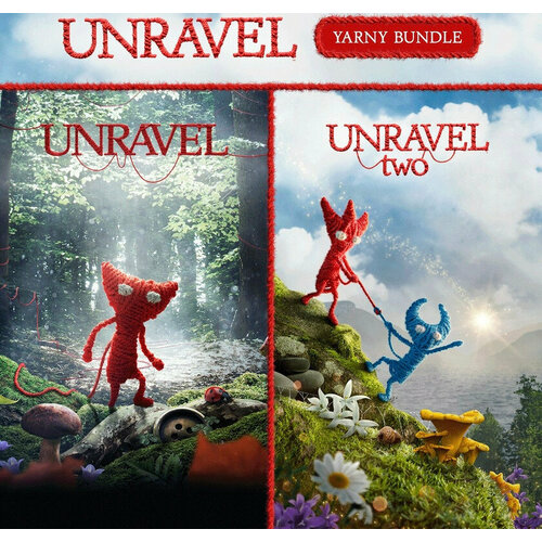 Игра для PS4 Unravel yarny Bandle 2 части 1000₽