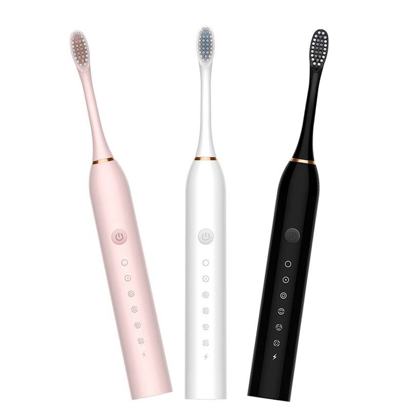 Изображение Ультразвуковая зубная щетка Sonic Toothbrush X-3, Global, white(белый)