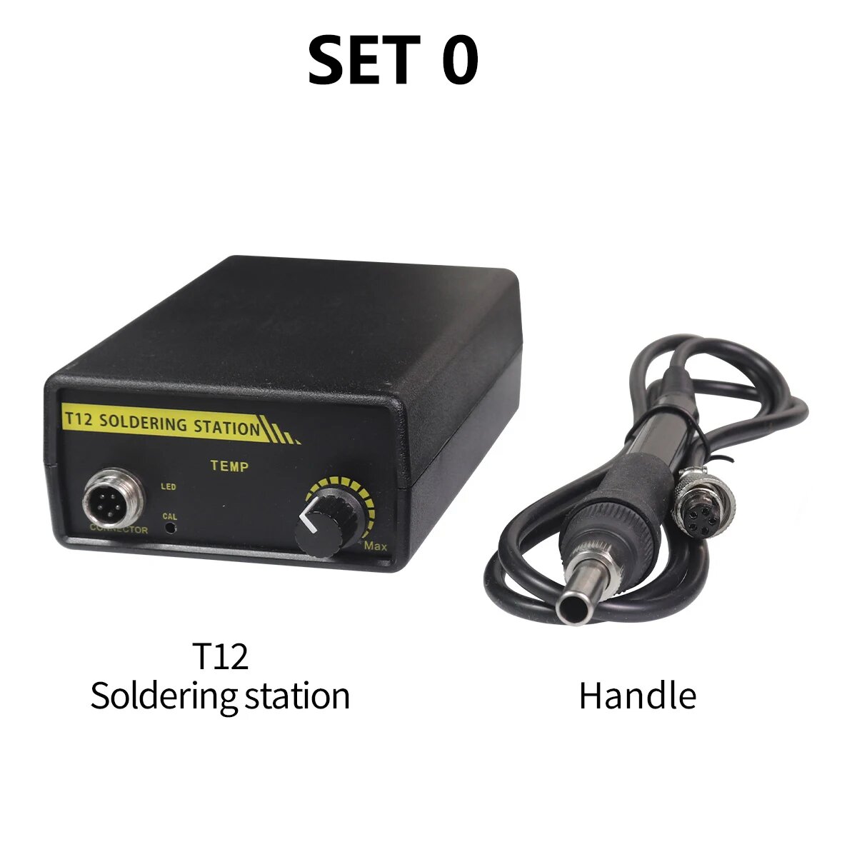 Цифровая паяльная станция HANLEI T12 75 Вт 200-450°C, SET 0