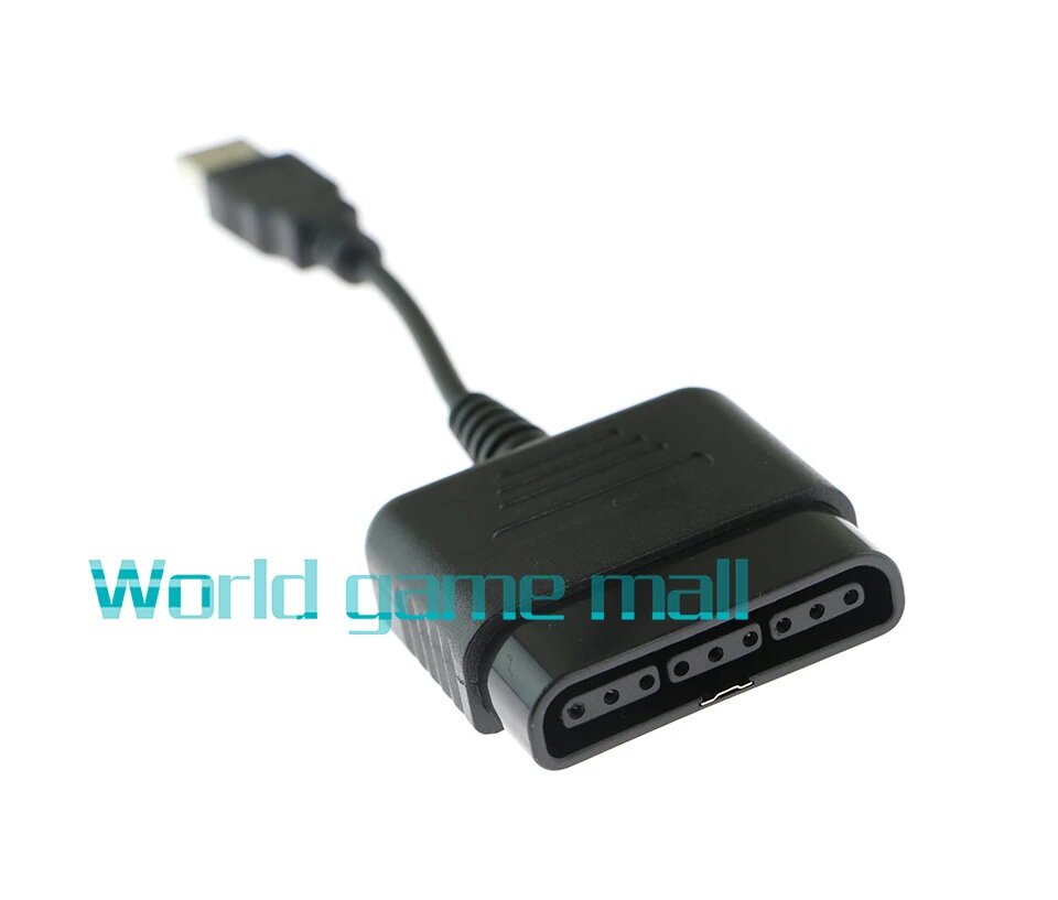 Кабель-переходник USB для игрового контроллера PS2 на PS3, ПК, аксессуары для видеоигр