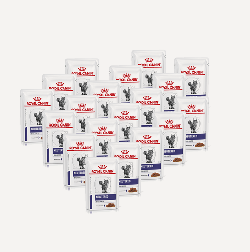 Изображение товара Royal Canin Neutered Balance для стерилизованных кошек склонных к полноте кусочки в соусе 85г x 20 шт.