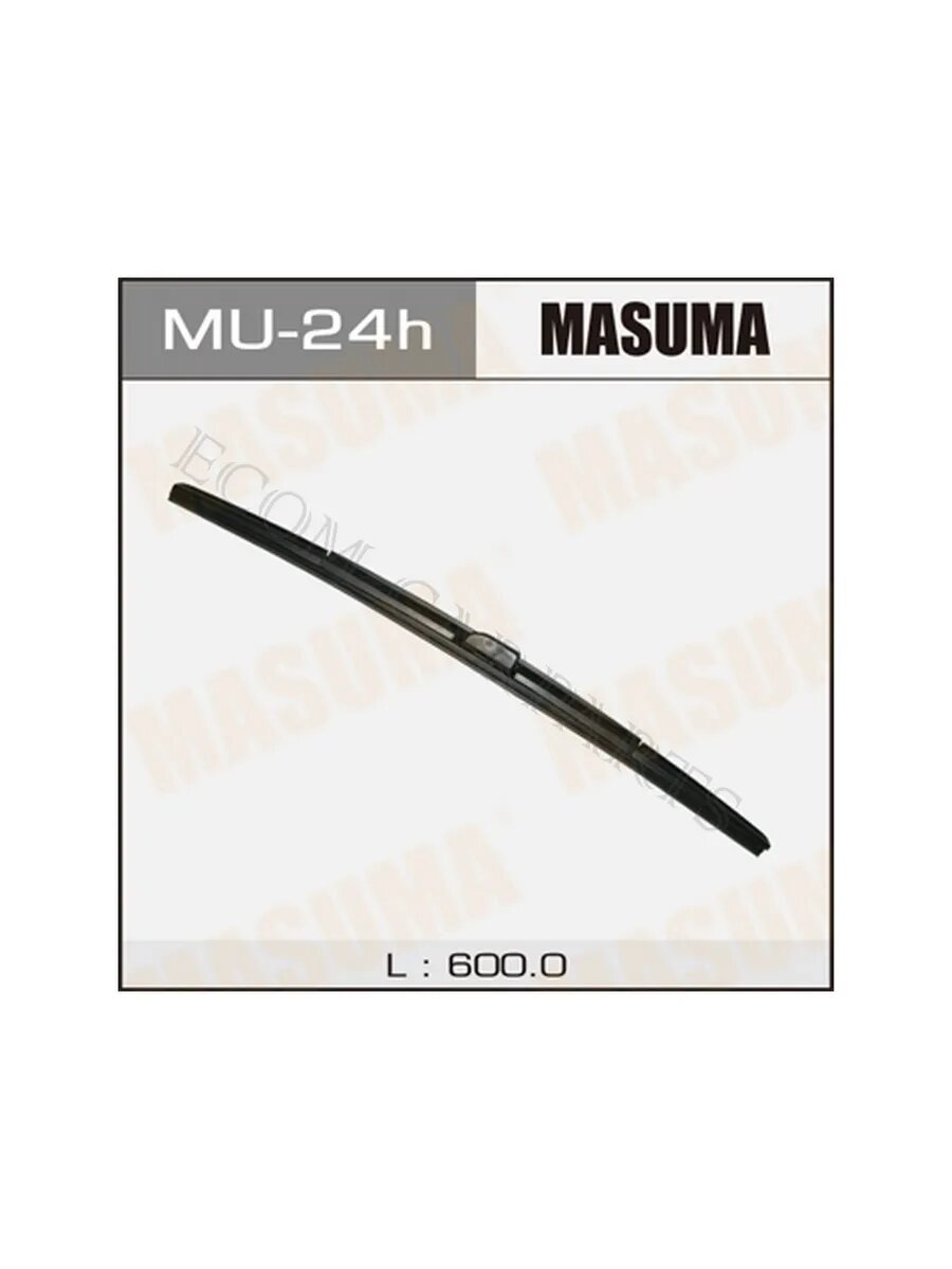 Дворник "MASUMA" гибридный крюк боковой 24" (600mm) MU-24h