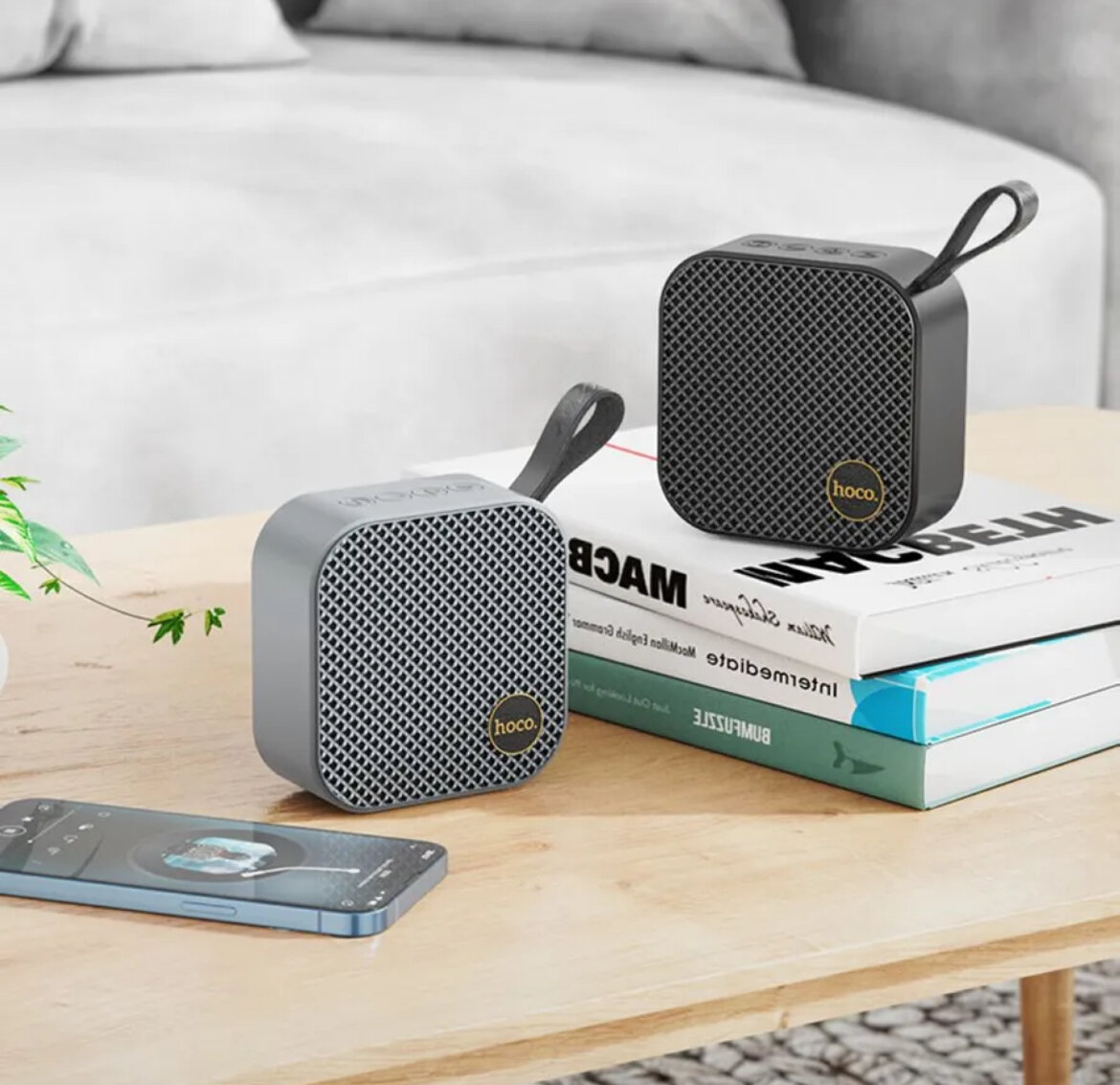 Портативная колонка hoco HC22 Global, 5 Вт, время работы 4 ч, Bluetooth, FM-радио — фото 1