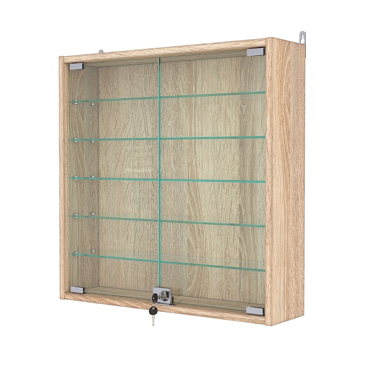 Витрина настенная №1-5А, Дуб Сонома. Производитель товара - компания Westcom.