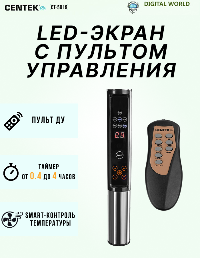 Напольный вентилятор CENTEK CT-5019 — фото 1