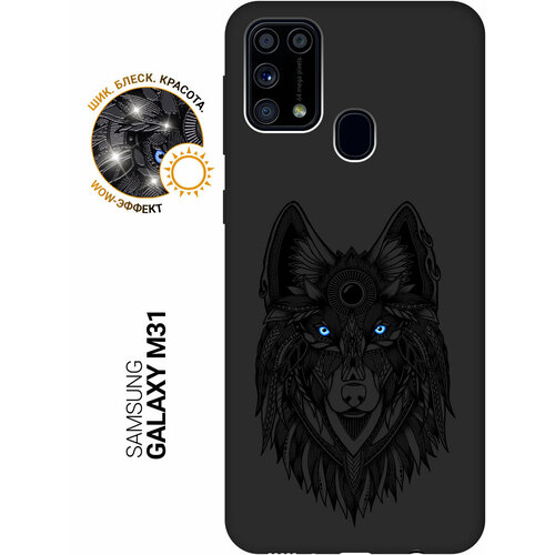 Ультратонкая защитная накладка Gleam для Samsung Galaxy M31 с принтом 