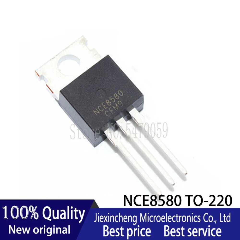 10PCS NCE8580 NCE7080 NCE8060 NCE55P30 NCE01P30 TO-220 MOSFET New Original BOM Заказать