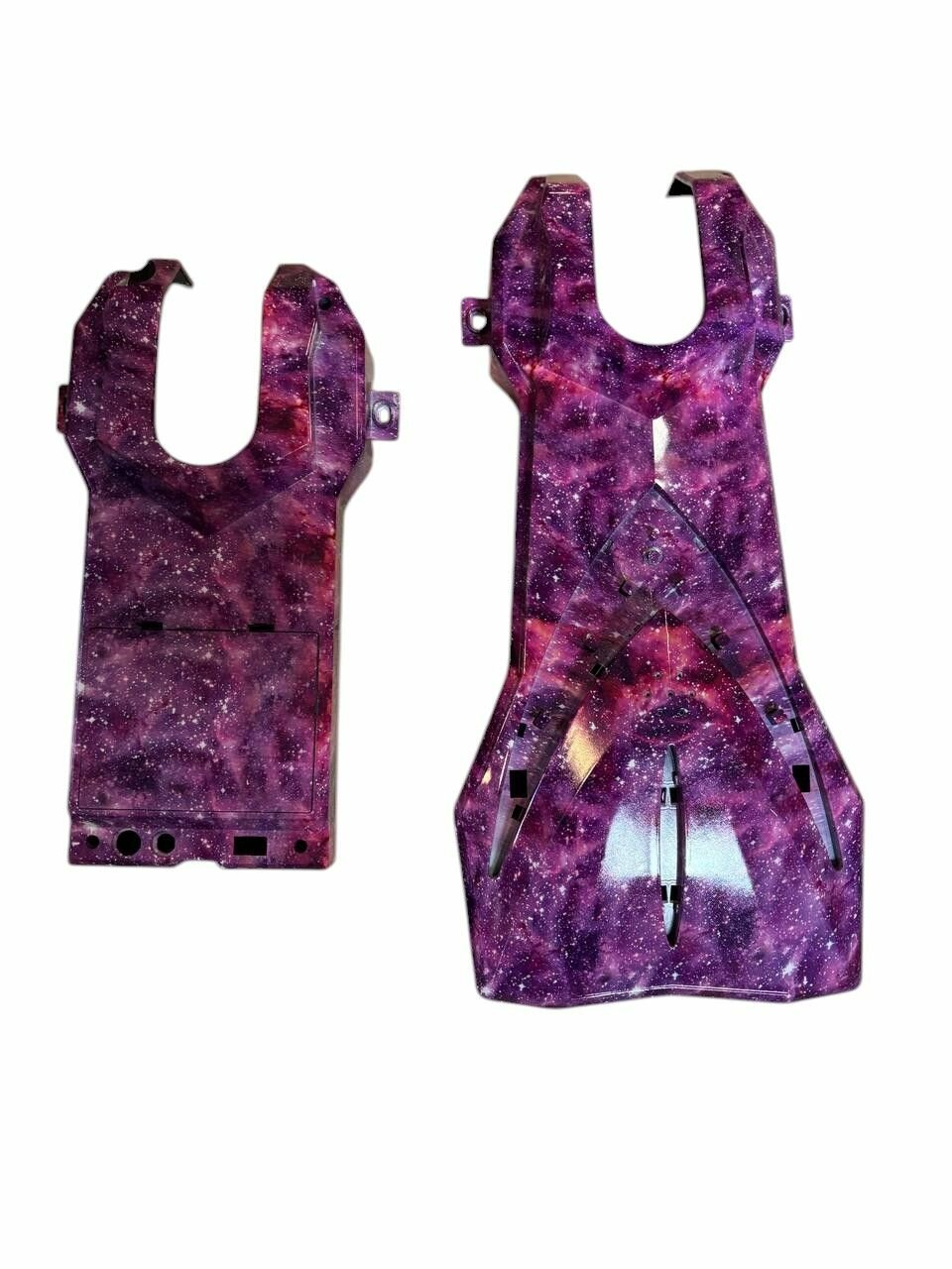 Две пластиковые крышки для Drift Car (Фиолетовый космос)