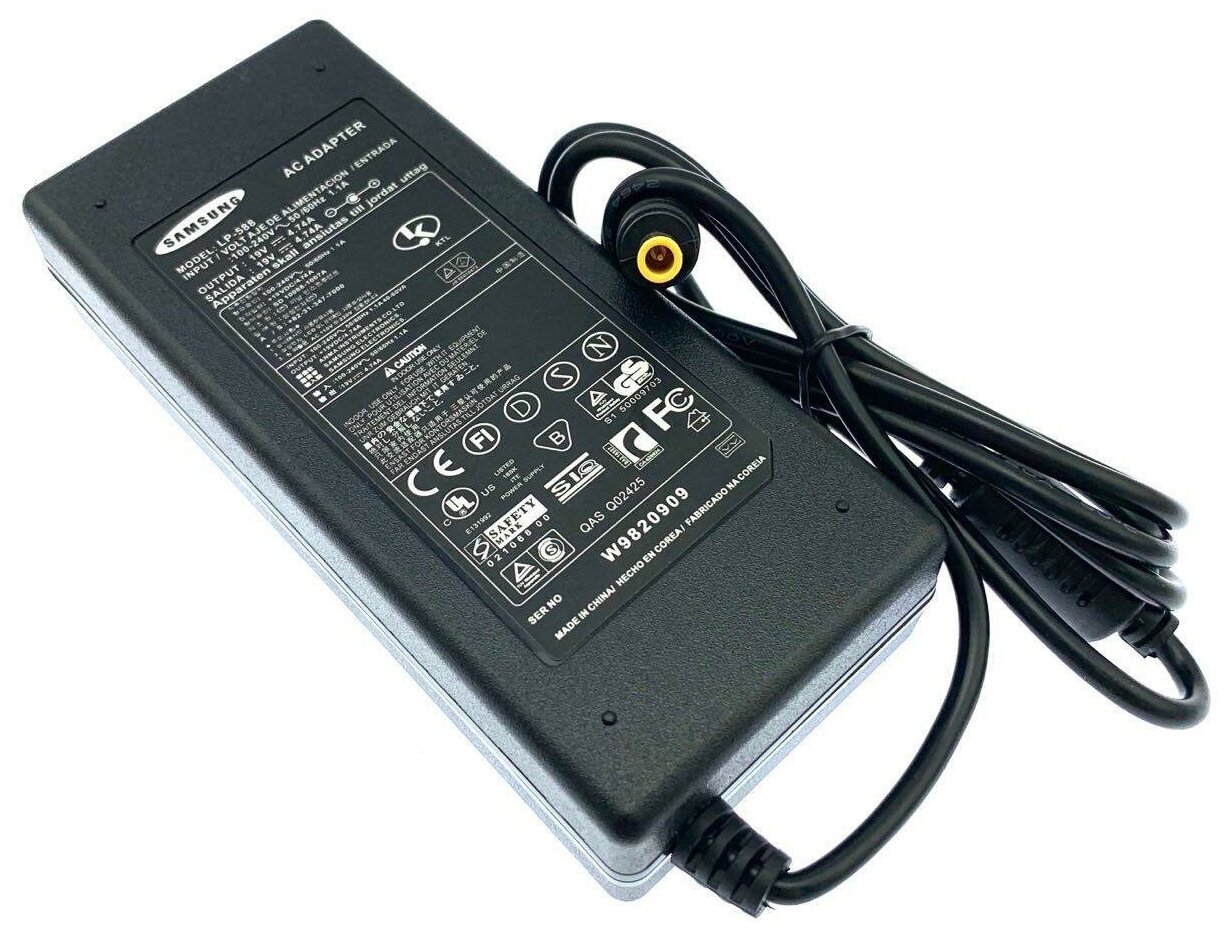 Блок питания (сетевой адаптер) для ноутбуков Samsung 19V/4.74A (5.0*3.0 мм) - Live Power LP-588