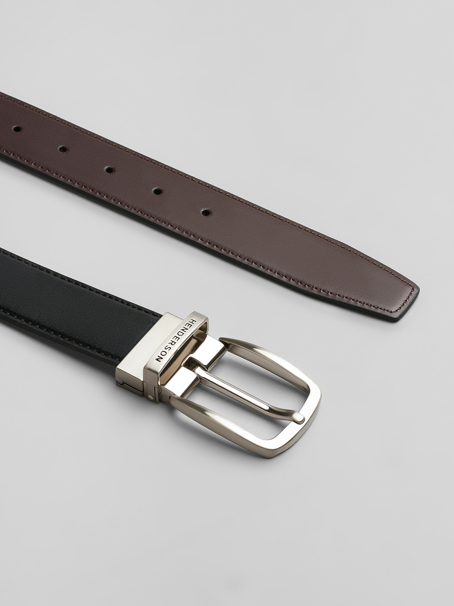 Ремень HENDERSON для мужчин, размер 115, коричневый — фото 1