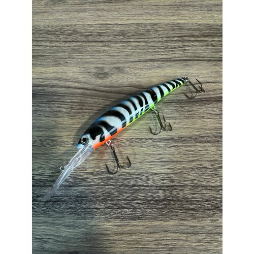Воблер Bandit walleye deep (12 см; 19 гр) заглубление 8 метров/ цвет Blue Black Zebra 06#